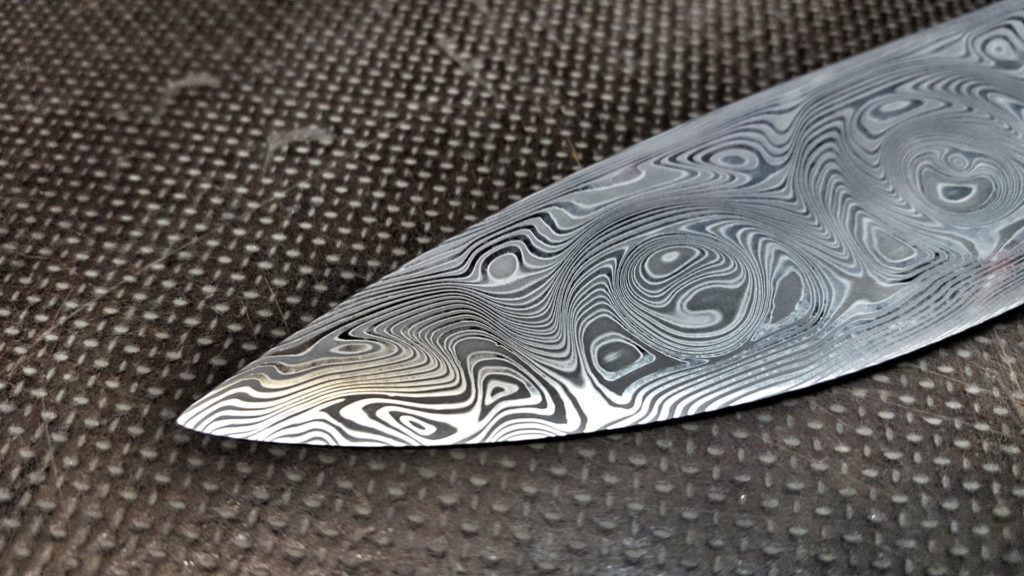 Kochmesser Damasteel – Bild 2