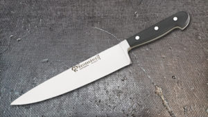 KOCHMESSER 23CM | GRIFF VERNIETET