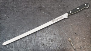 LACHSMESSER 32CM | GRIFF VERNIETET