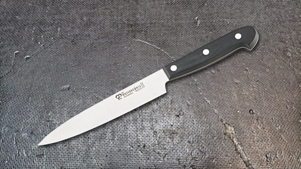 SCHINKENMESSER 16CM LEICHT | GRIFF VERNIETET