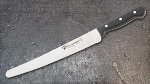 TORTENMESSER 26CM LEICHT | GRIFF VERNIETET