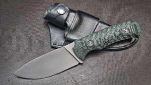 BROADHEAD new green Canvas Micarta