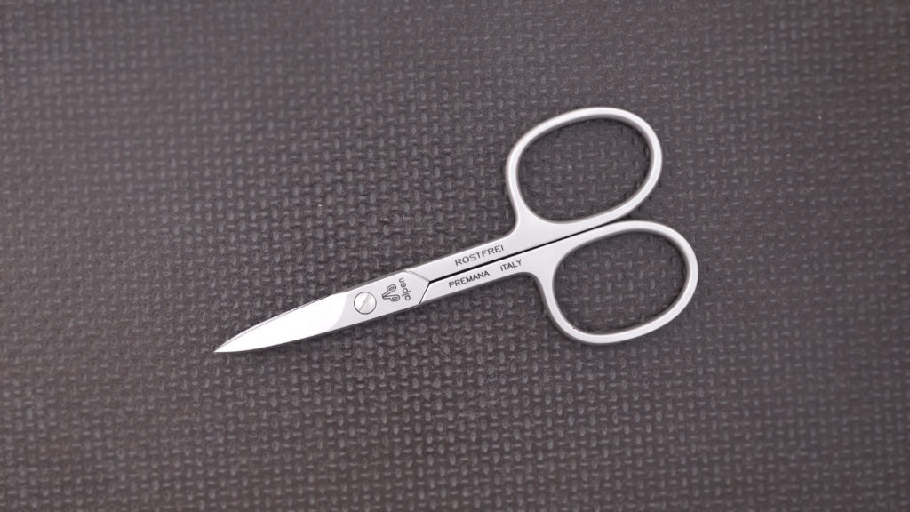 Nagelschere modern microverzahnt inox