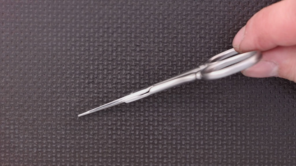 Nasenhaarschere gerade 3,5" inox – Bild 2