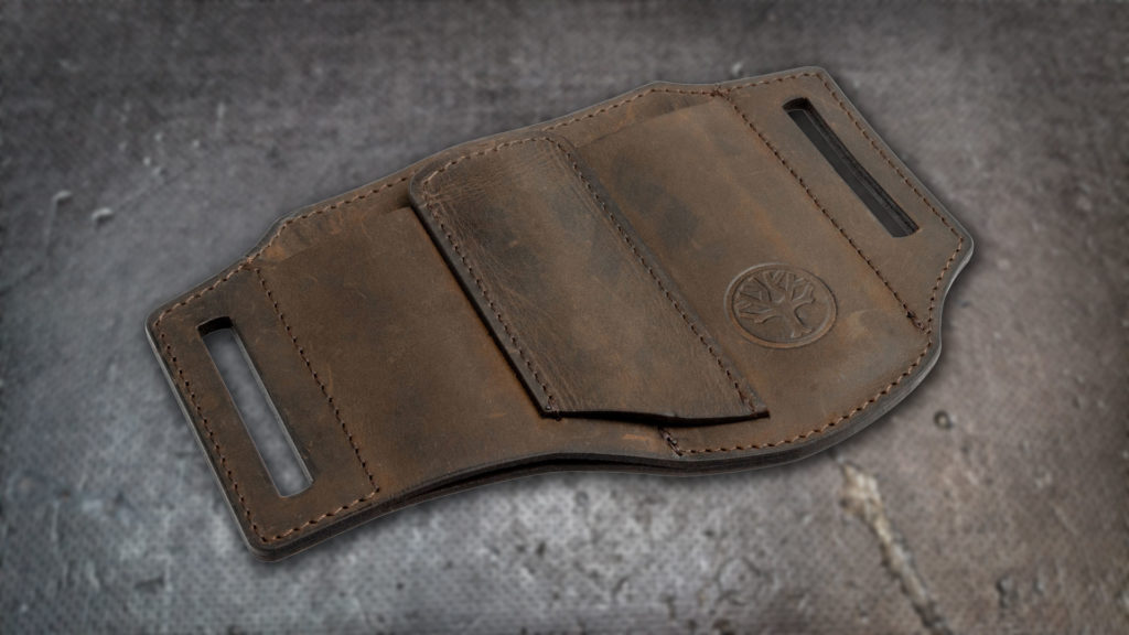 Lederholster ED-THREE |  braun
