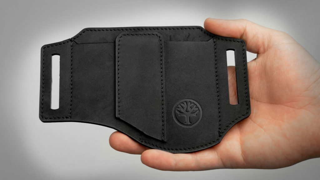 Lederholster ED-THREE |  schwarz – Bild 3