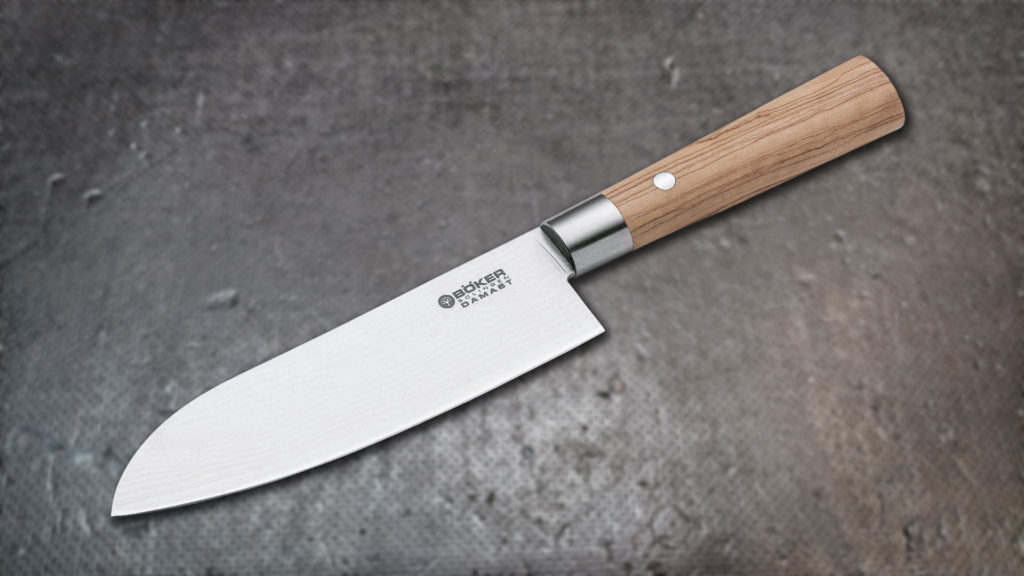 Santoku Damast | Olive