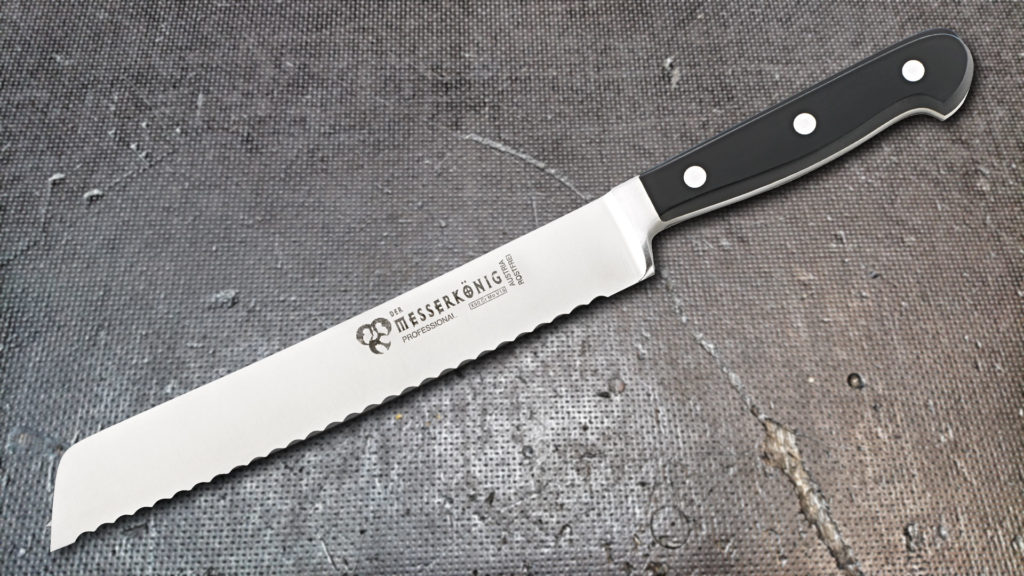 BROTMESSER 21CM | GRIFF VERNIETET