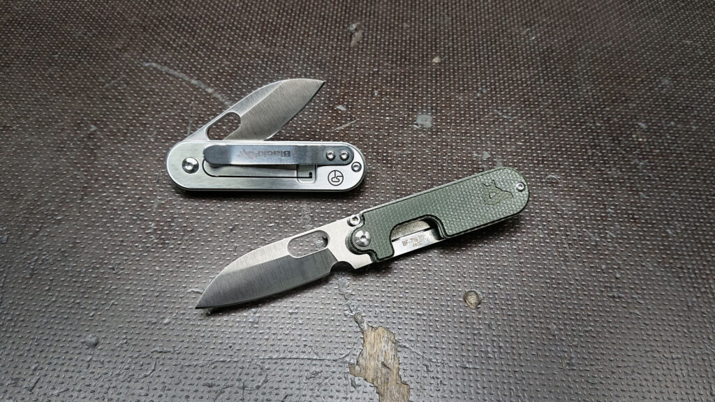 BEAN Gen2 | Green Canvas Micarta