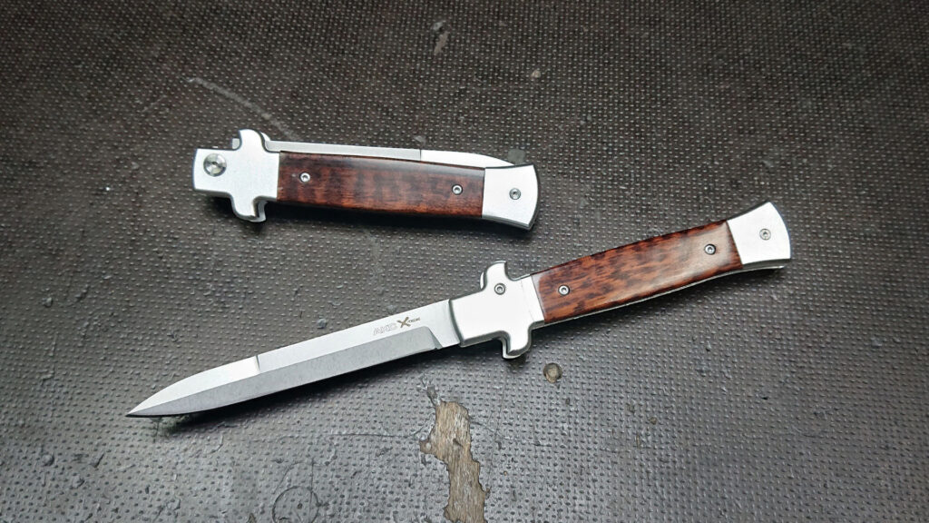 SHADOW Stiletto | 23cm Snakewood-440C sw