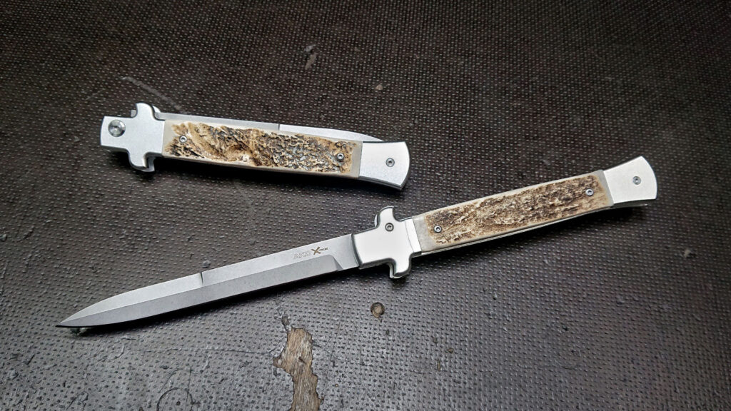 SHADOW Stiletto | 28cm Stag-440C sw