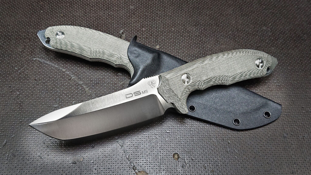DARKSTALKER Mini Slim | Green Micarta