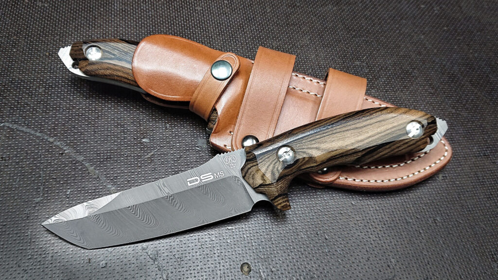 DARKSTALKER Mini Slim | Damascus-Ziricote ltd Edition