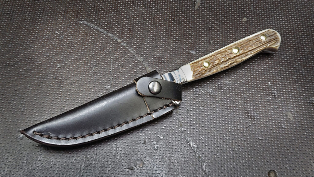 Jagdknicker Hirschhorn 11cm – Bild 2