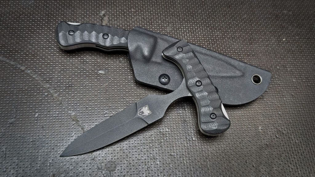 Folding Push Dagger