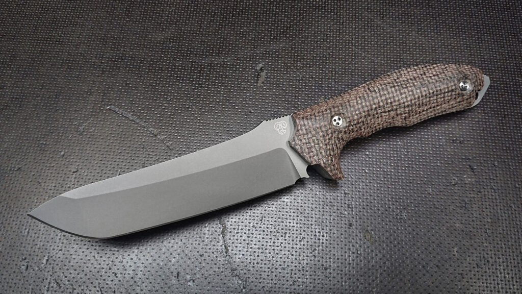 DARKSTALKER | Brown Cotton Canvas