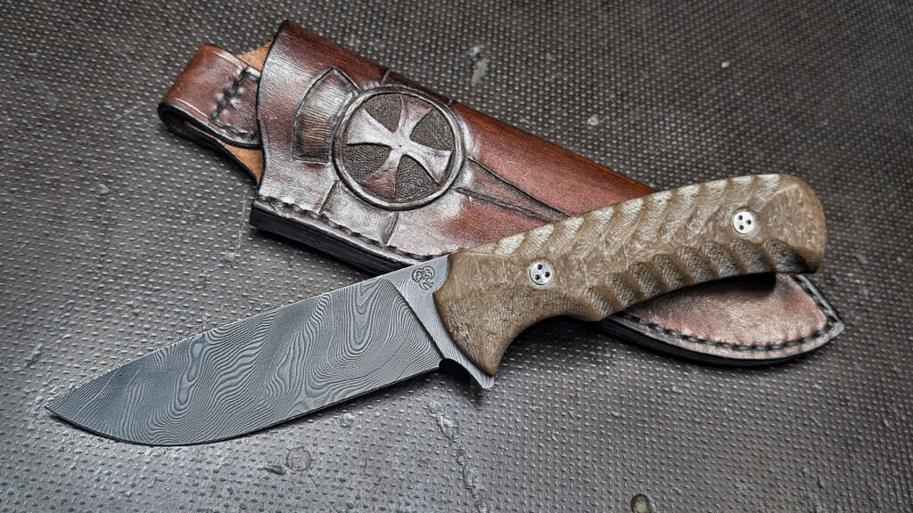 MK10 slim | Damast-Durostone