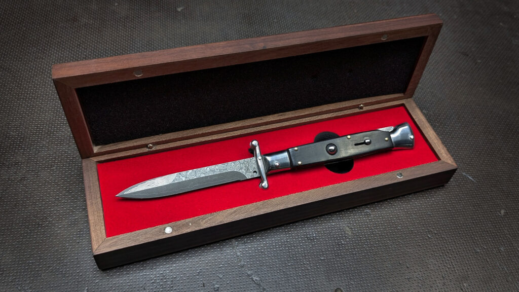 Swinguard Stiletto | Damast - Ebenholz – Bild 2