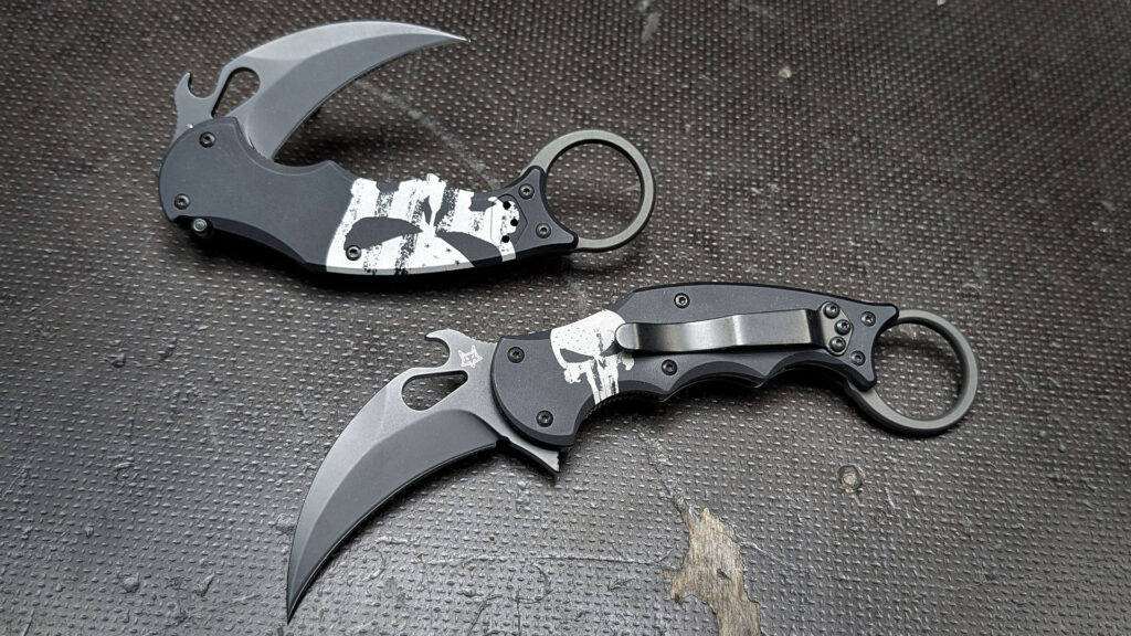 Small Folding Karambit | Skull