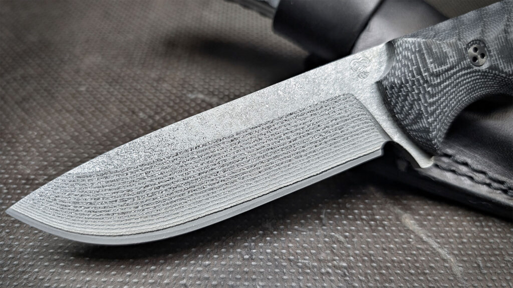 MK10 | laminierter Damast - Micarta black – Bild 2