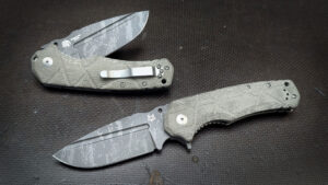 URO Folder | od green Micarta