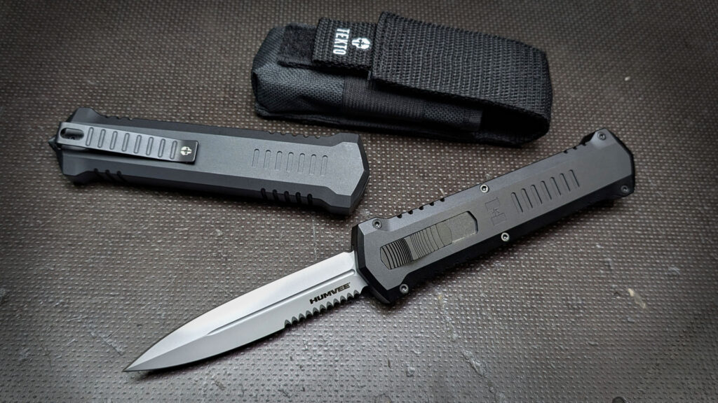 A4 Humvee® OTF | Black-Silver