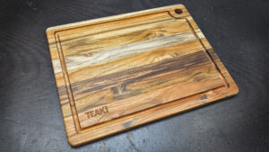 Schneidbrett Teak | Saftrille
