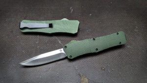 MK815 OTF | Green - Drop Point